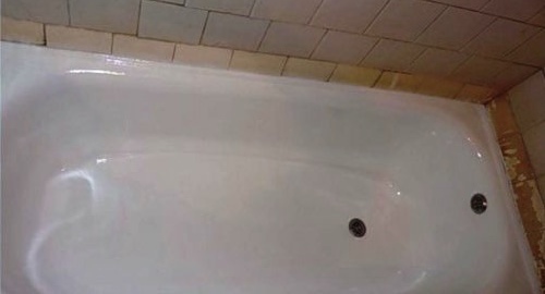Реставрация ванны жидким акрилом | Касли