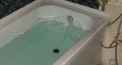 Установкой акрилового вкладыша | Касли